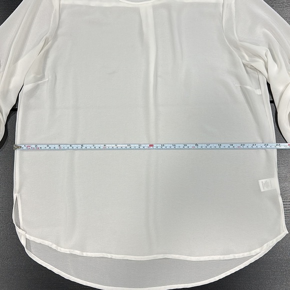 Pleione White Sheer Top - XL - Picture 11 of 14